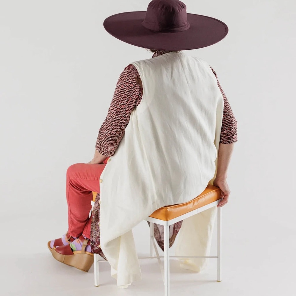 BAGGU Women's Burgundy Hat